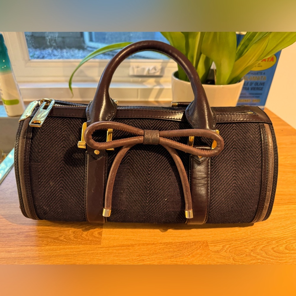Burberry handbag special edition runway collection.